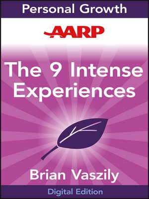 cover image of AARP the 9 Intense Experiences